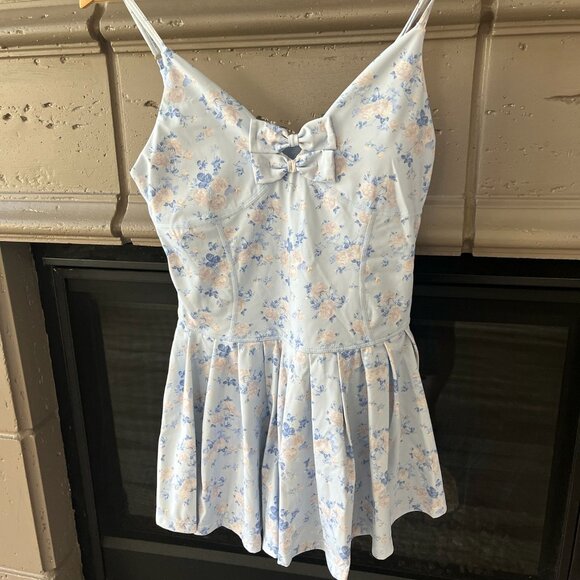🌟NWT LoveShackFancy Hubert Active Dress in Whisper Blue - Picture 1 of 6